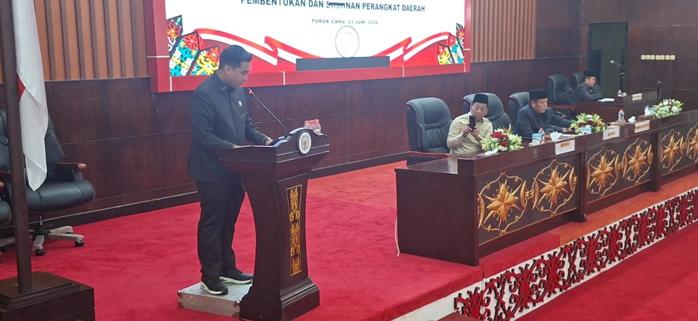 DPRD Murung Raya Dukung Penataan OPD