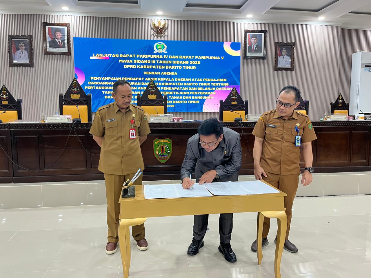 Bupati Barito Timur Tekankan Sinergi Eksekutif-Legislatif dalam Pengelolaan APBD 2025