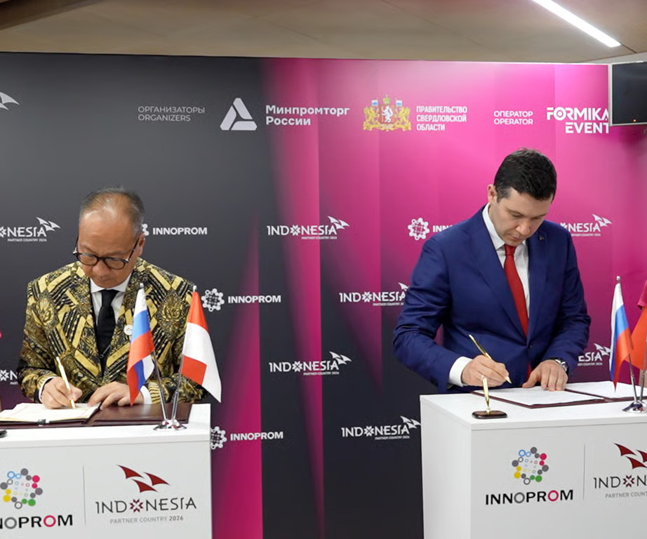 Indonesia Tandatangani 7 Memorandum of Understanding (MoU) pada INNOPROM 2026 untuk Tembus Pasar Eurasia