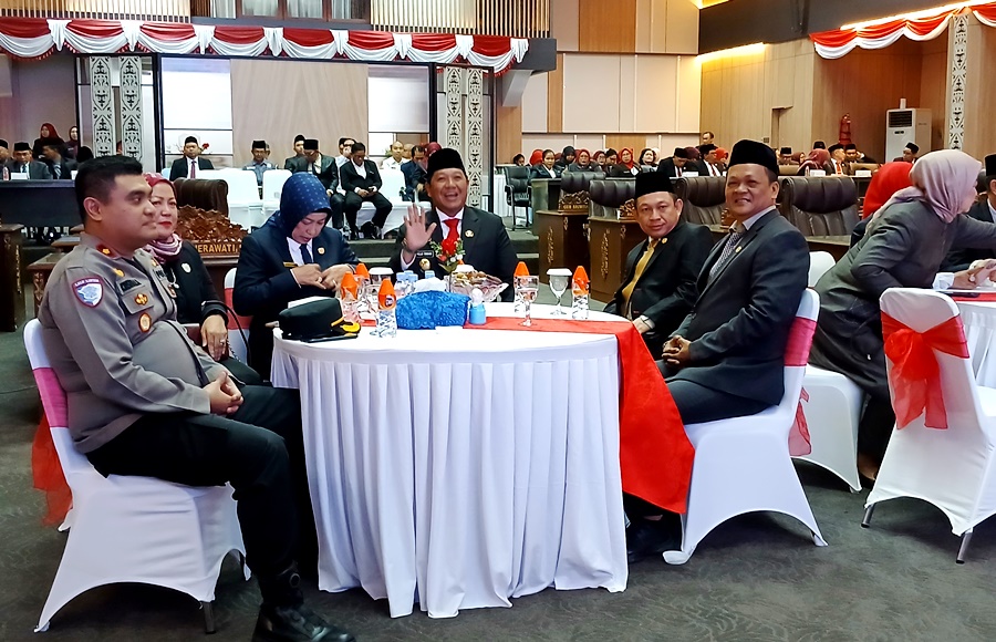 DPRD Barito Utara Ikuti Sidang Tahunan MPR RI