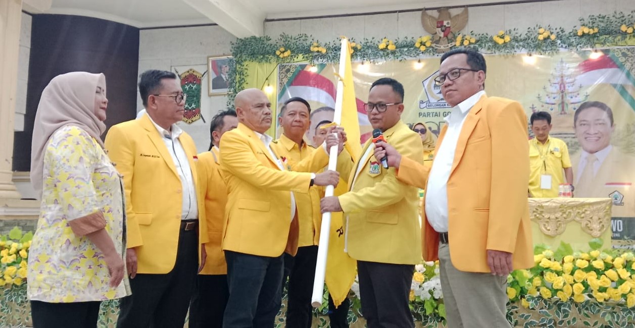 Nursulistio Terpilih Secara Aklamasi Pimpin DPD Golkar Barito Timur 