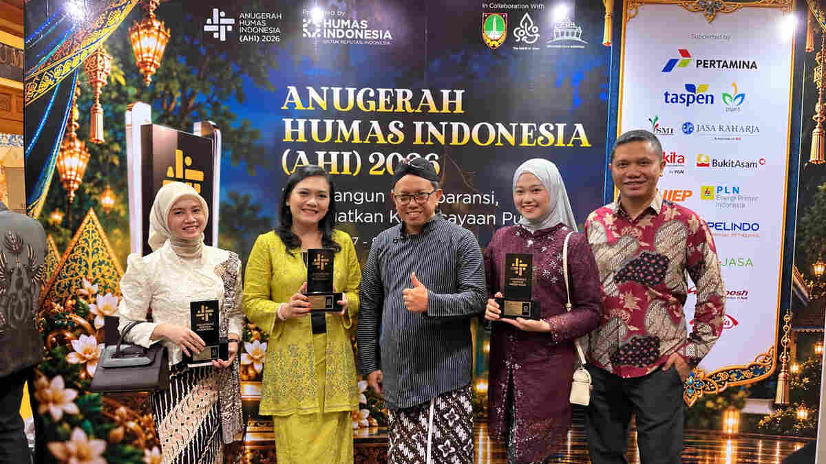 Makin Dekat dengan Publik, WIKA Beton Raih 3 Penghargaan Anugerah Humas Indonesia 2026