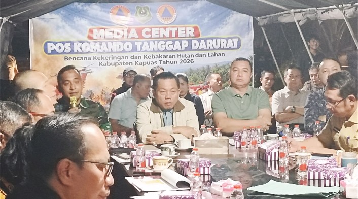 Hujan Tak Kunjung Turun, Kapuas Perpanjang Tanggap Darurat Karhutla Dua Pekan
