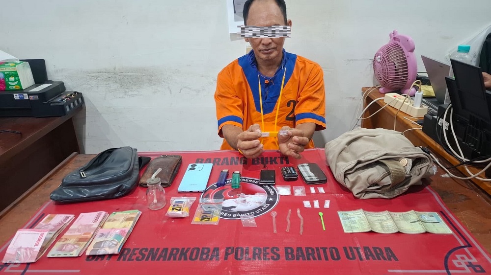 Ternyata Begini Kronologis Penangkapan Pengedar Sabu-sabu Lahei di Atas Kapal Penyeberangan