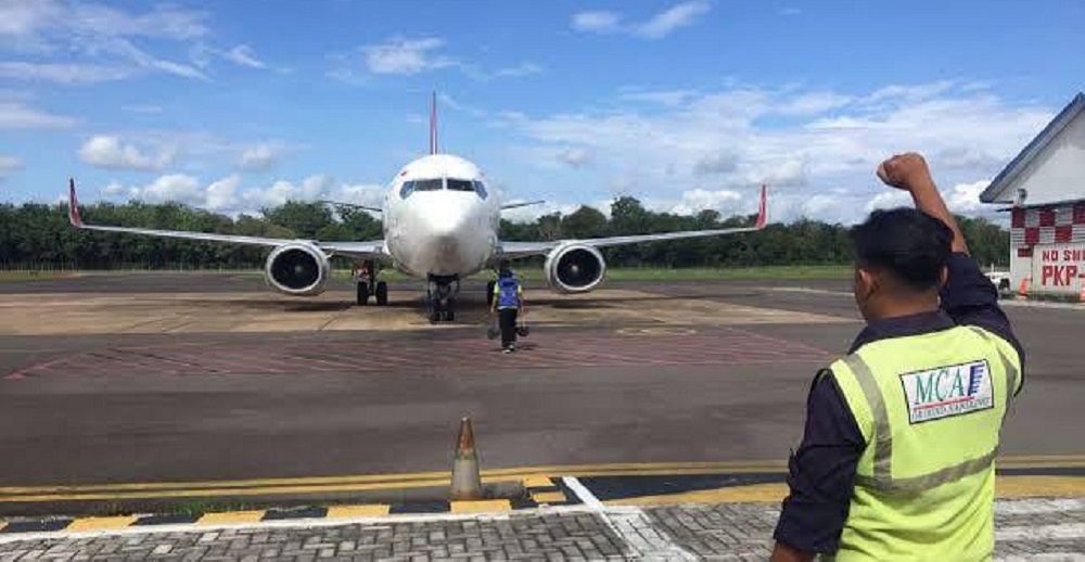 Diawali Wings Air, Setelah 'Mati Suri' 38 Hari, Penerbangan dari Bandara H Asan Sampit Dimulai Lagi