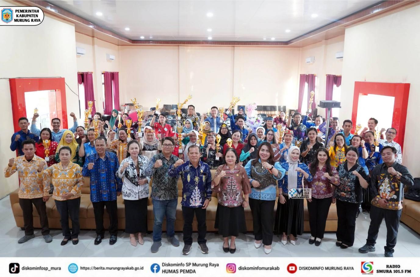 Guru dan Kepsek Berprestasi Murung Raya Siap Berlaga di Tingkat Provinsi
