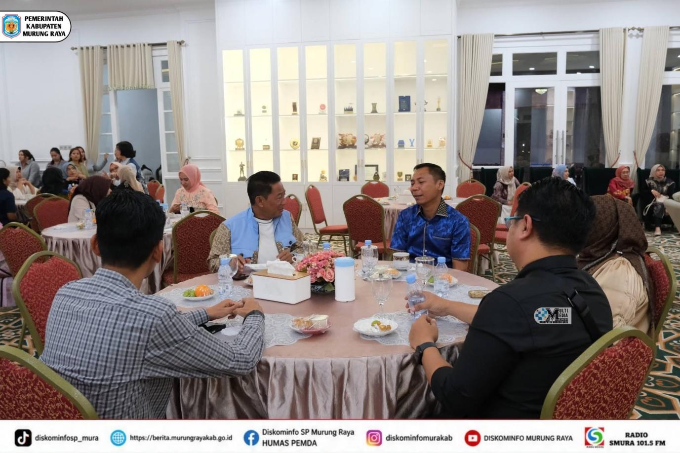 Jamuan Makan Malam Hari Jadi ke-24 Murung Raya Pererat Silaturahmi
