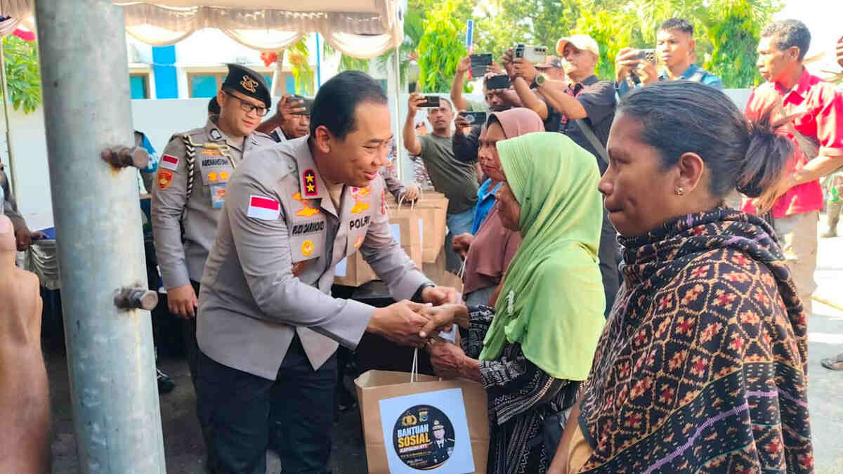 Polda NTT Gerak Cepat Tangani Gempa Flores, Evakuasi dan Pastikan Bantuan Tiba