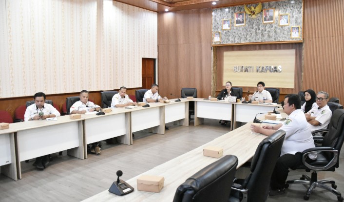 Pemkab Kapuas Bahas Usulan Lokasi Wilayah Pertambangan Rakyat Komoditas Emas