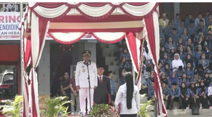 Pemkab Kapuas Peringati Hari Otonomi Daerah dan Hardiknas 2026, Wamendikdasmen Hadir