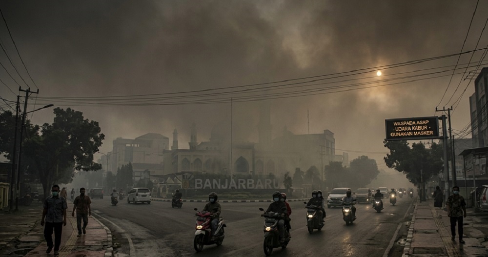 Prakiraan Cuaca Kalsel Hari Ini: Udara Kabur di Banjarbaru, Panas Menyengat di Banjar