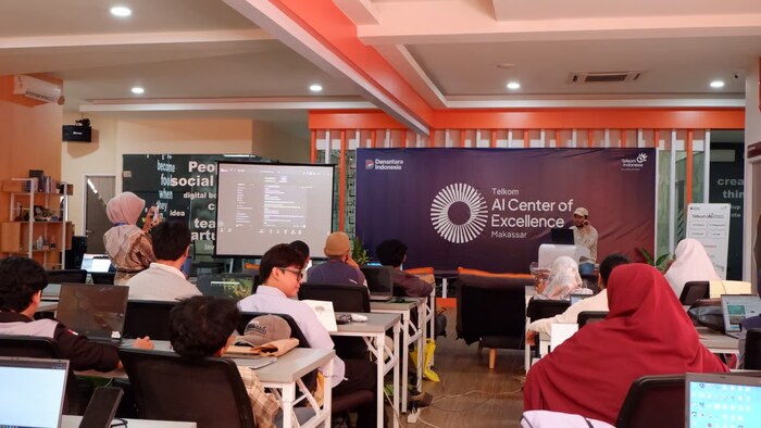 Telkom AI Center Makassar Dorong UMKM Optimalkan Konten Instagram dengan AI