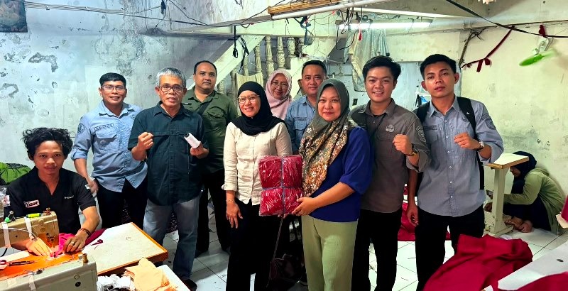 Dinas Pendidikan Barito Utara Lakukan Monev Produksi Seragam