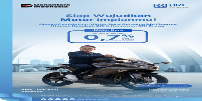 Motor Premium Jadi Bagian Gaya Hidup, BRI Finance Tawarkan Pembiayaan Kompetitif