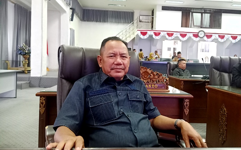 H Alhadi Dukung Kafilah Barito Utara di MTQ Nasional