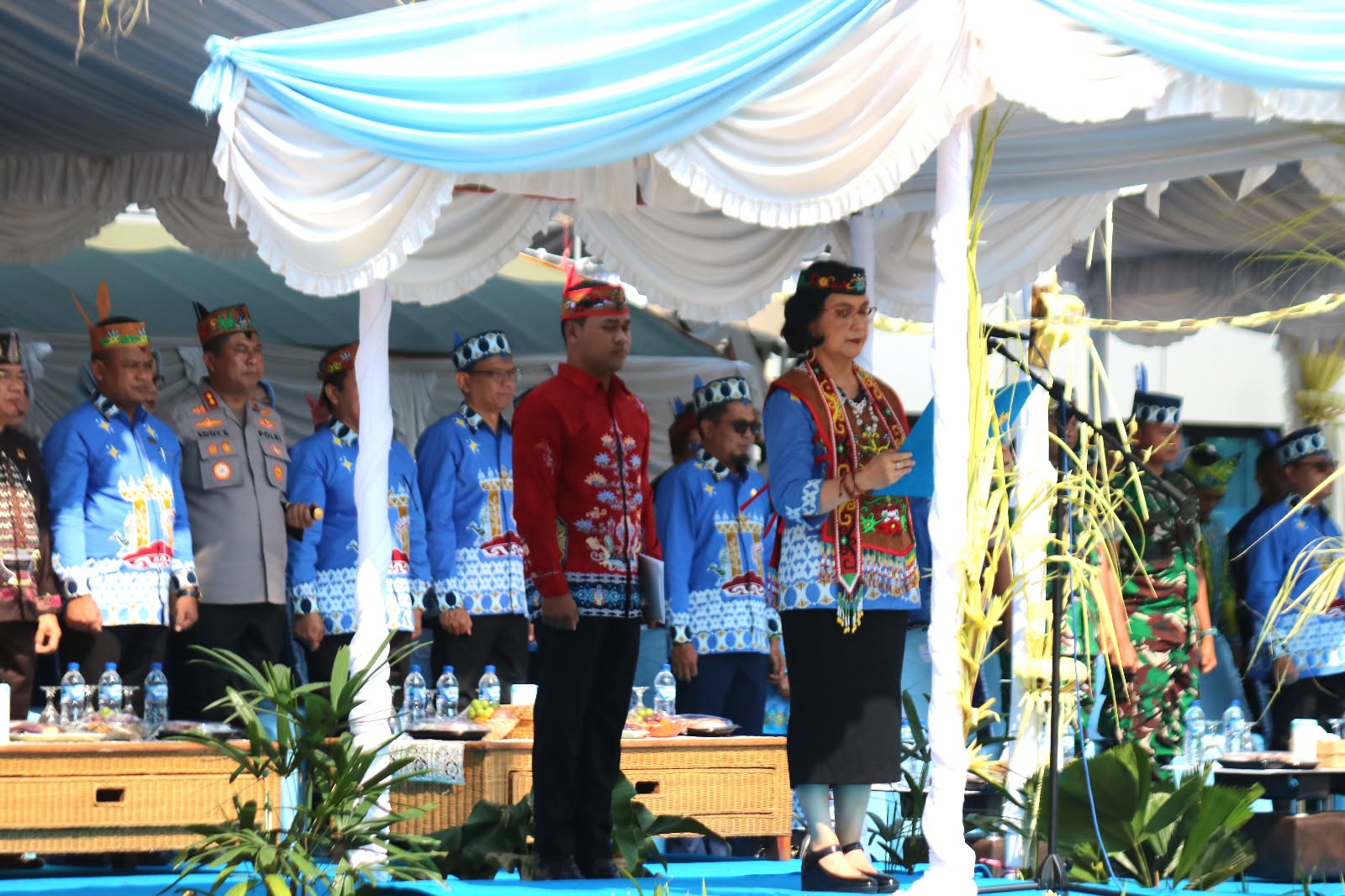 Sekda Kalteng Pimpin Upacara HUT ke-24 Barito Timur