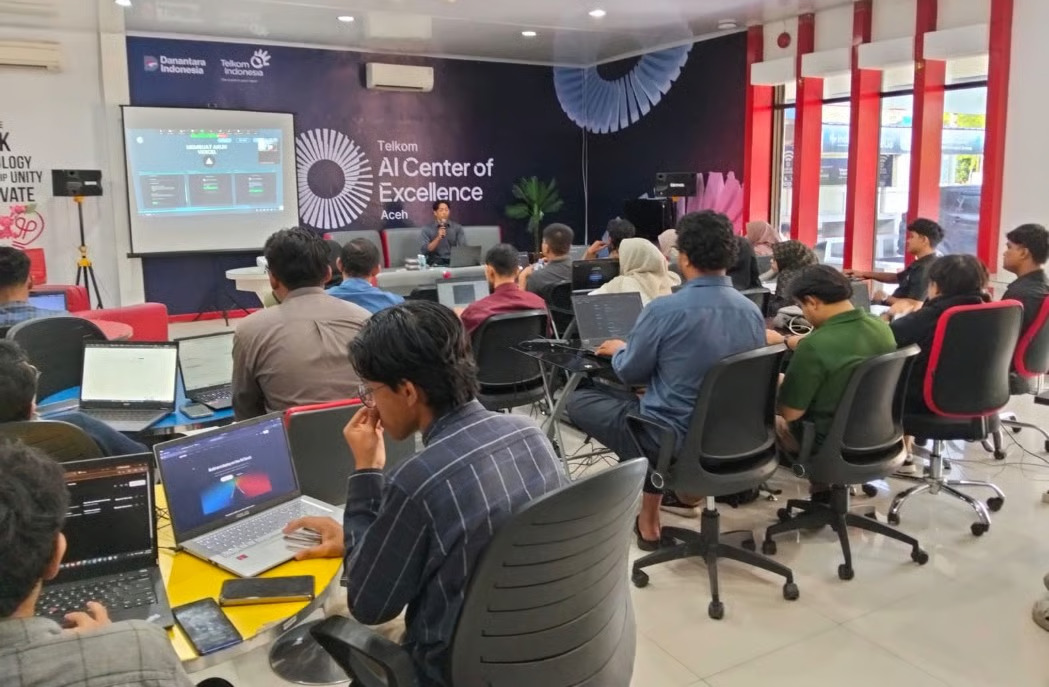 Telkom AI Center Aceh Dorong Generasi Muda Kuasai Teknik 