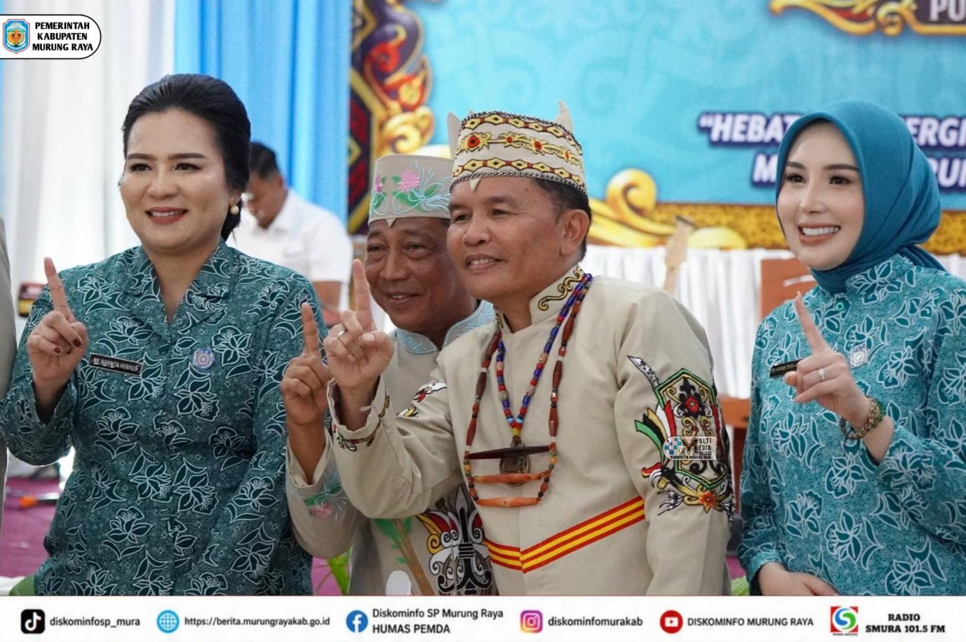 Syukuran Hari Jadi ke-24 Murung Raya, Heriyus Tekankan Sinergi