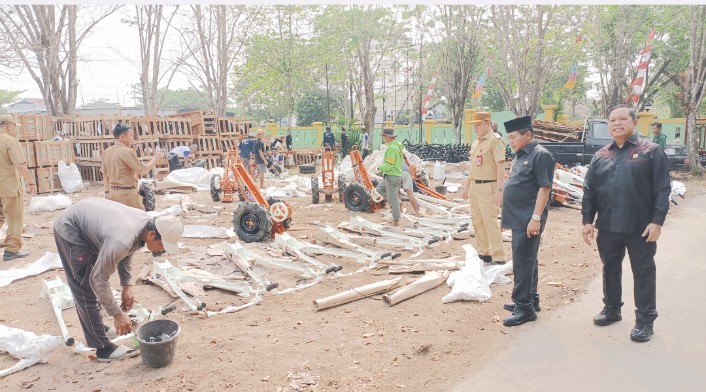 Waket I DPRD Kapuas Yohanes Apresiasi Bantuan 100 Handtraktor dari Kementan