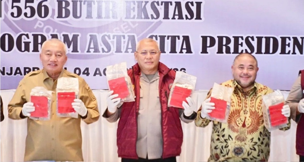 Nggak Ada Matinya! Jaringan Fredy Pratama Ditangkap Lagi di Kalsel, Barubuknya 32 Kg Sabu-sabu