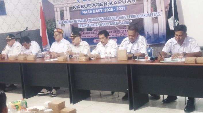 Gerak Cepat, ORGANDA Kapuas Gelar Rapat Perdana Pasca Pelantikan