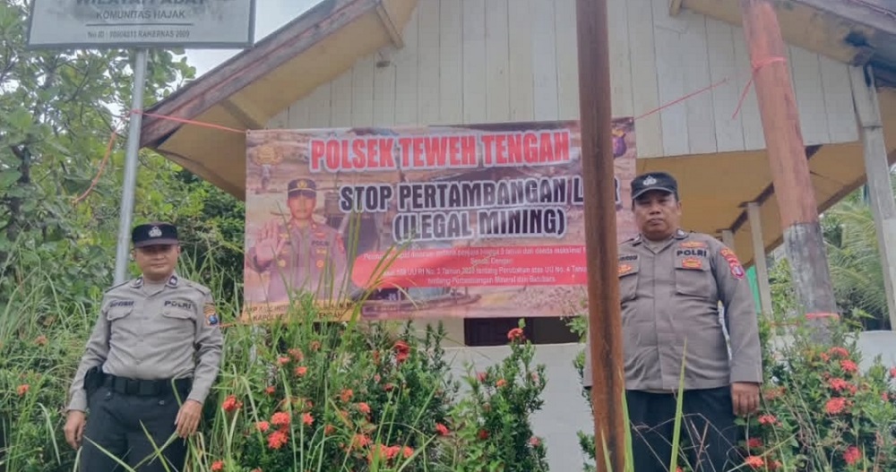 Lawan Tambang Liar, Ini Langkah Lanjutan Polres Barito Utara