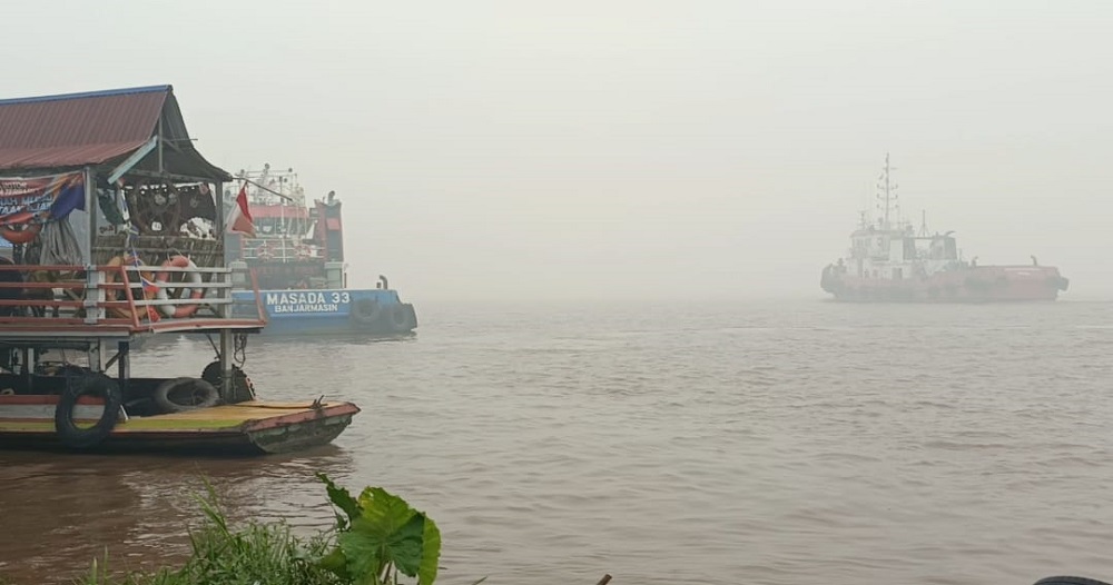 Begini Nekatnya Taksi Air Sungai Mentaya, Terobos Jalur dengan Jarak Pandang Tinggal 10 Meter