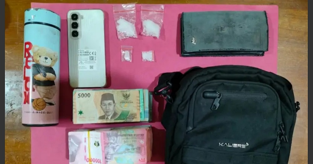 Asyik Santap Ayam Geprek, Pengedar Sabu di Tabang Diciduk, Barbuknya 18 Gram Sabu dan Uang Rp37 Juta