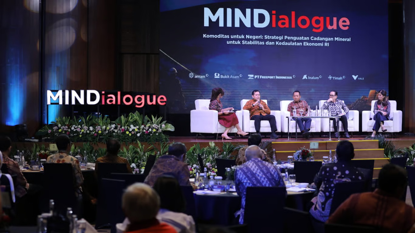 Perkuat Kedaulatan Mineral, MIND ID Dorong RI Bentuk 'National Mineral Stockpile'