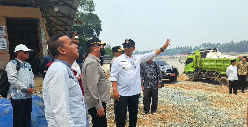 Pembangunan Jembatan Sikan-Tumpung Laung Dongkrak Ekonomi Montallat