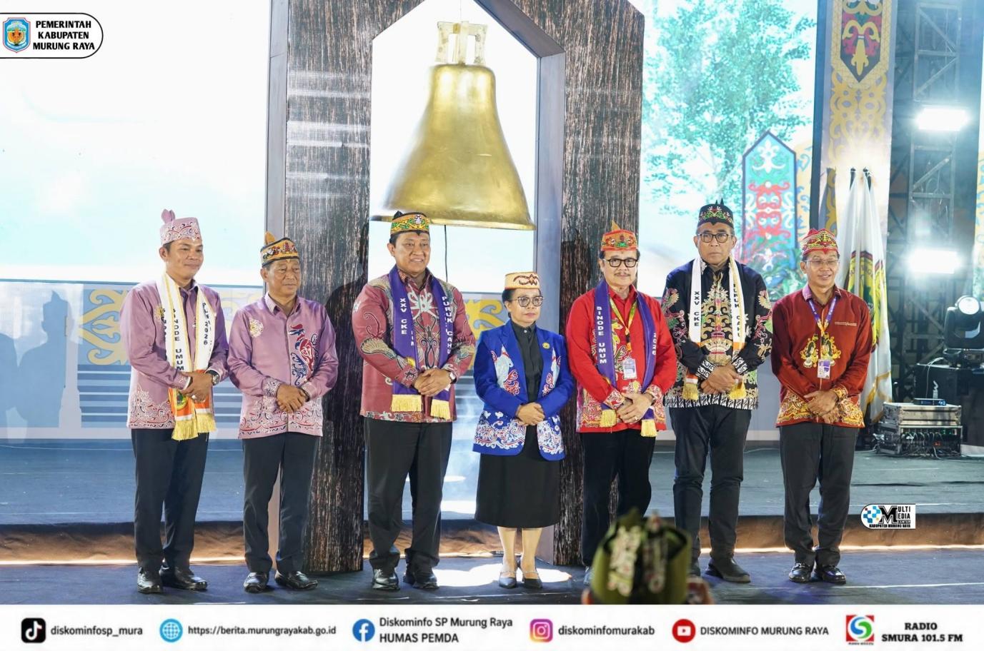 Wagub Edy Pratowo Resmi Buka Sinode Umum XXV GKE di Puruk Cahu
