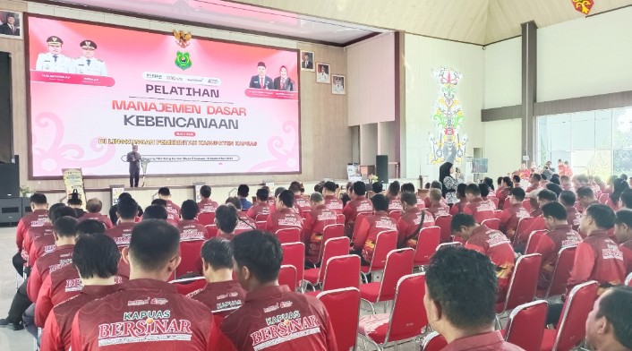 156 ASN Kapuas Dilatih Manajemen Dasar Kebencanaan