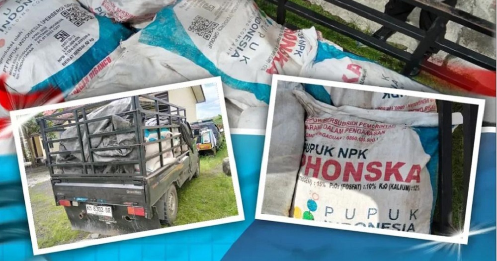 Pupuk Subsidi Lempuyang Mau Dilego ke Teluk Sampit, Polsek Jaya Karya Ringkus Pelaku