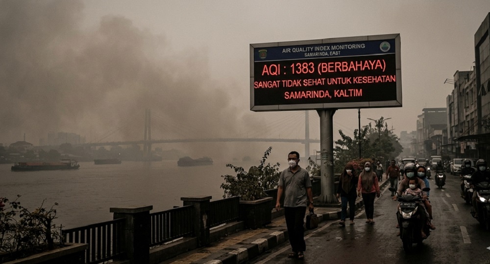 Bukan Lagi Palangka Raya, Ini Kota dengan Kualitas Udara Terburuk di Indonesia, Masih Tetangga