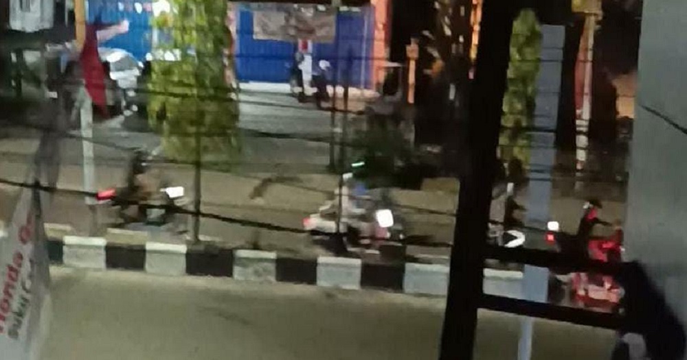 Tak Peduli Karhutla dan Kabut Asap, Remaja Kotawaringin Timur Ini Masih Saja Asyik Balapan Liar