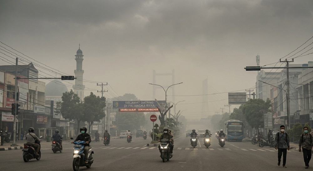 Prakiraan Cuaca Kalteng Hari Ini: Tiga Daerah Ini Bakal Dikungkungi Kabut Asap