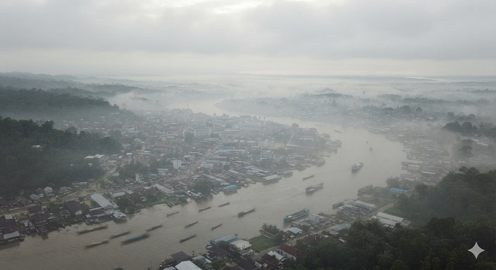 Prakiraan Cuaca Barito Utara Hari Ini: Udara Kabur dan Suhu Panas di Teweh Tengah