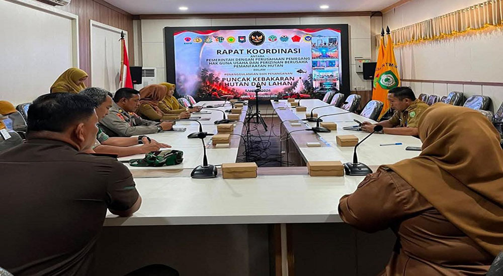 Hadapi Puncak Kemarau, Pemkab Kotim Perkuat Sinergi dengan Perusahaan Cegah Karhutla