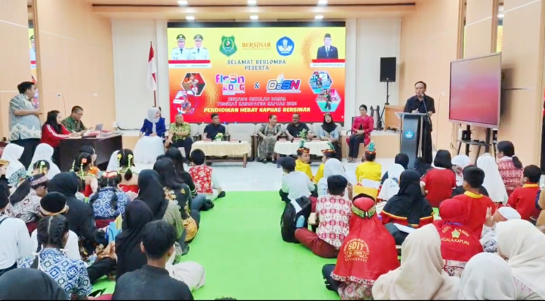 210 Peserta Ikuti O2SN dan FLS3N Tingkat Kabupaten Kapuas
