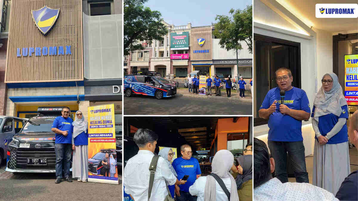 Usia Bukan Batas : LUPROMAX Dukung Perjalanan Kakek Nenek Indonesia Menuju Mekkah