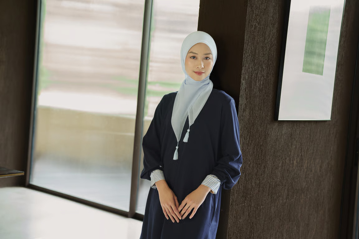 Bukan Cuma Hijab Paris Polos, napocut Kenalkan 4 Variasi Hijab Segiempat Paris Tegak Paripurna