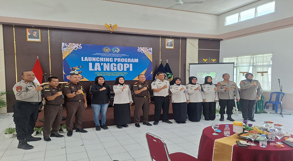 Inovasi LA’NGOPI, Langkah Baru Lapas Perempuan Palangka Raya Perkuat Jejaring Eksternal