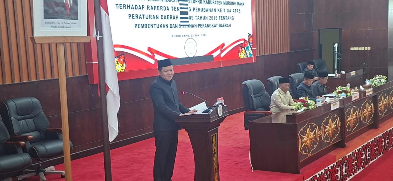 PPP Apresiasi Usulan Raperda Perubahan Susunan OPD