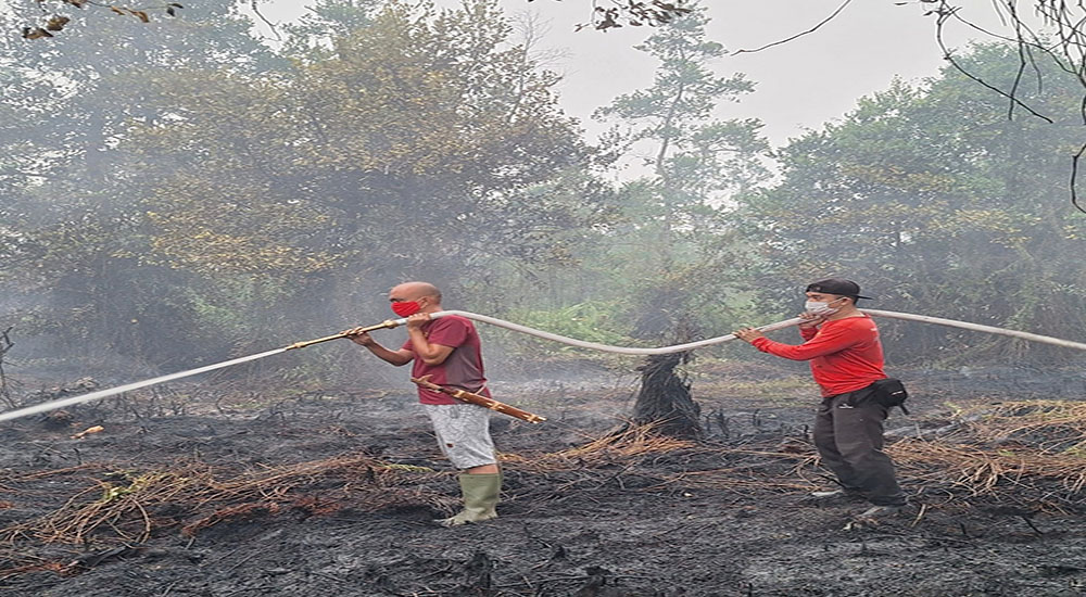 Perajah Motanoi Imbau Masyarakat Adat Dayak Kalteng Tak Bakar Lahan Sembarangan