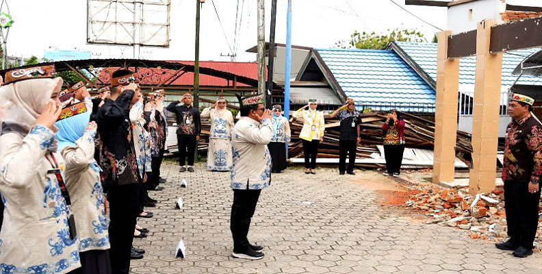 Bupati Shalahuddin kepada ASN Disdagrin Barito Utara: Disiplin Harus Menjadi Budaya Kerja
