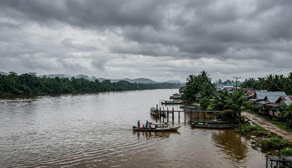 Prakiraan Cuaca Kalteng: Hujan Mulai Beranjak, Suhu Udara Diperkirakan Meningkat
