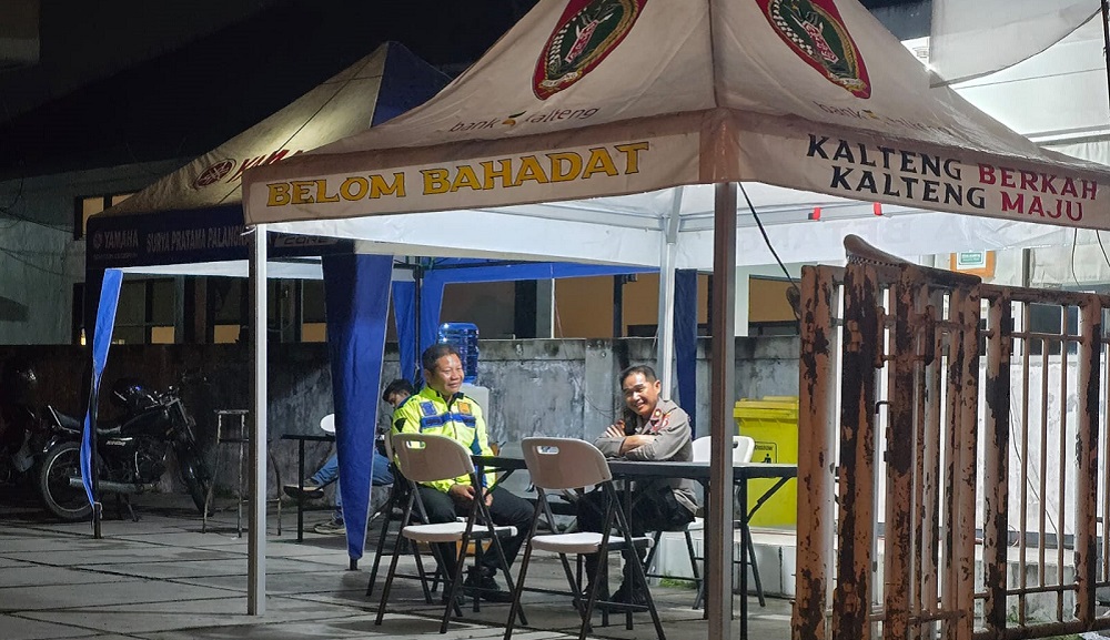 Pos Jaga Satlantas Polresta Palangka Raya Fungsional, Masih Berani Balapan Liar?