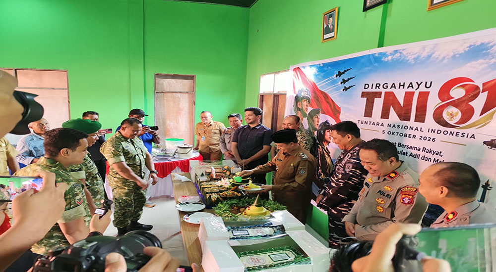 HUT ke-81 TNI, Wabup Seruyan Apresiasi Sinergi Jaga Kondusivitas Daerah