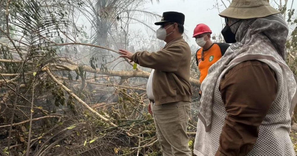 Pemkab Kotim Bergerak Tangani Karhutla, Warga Terdampak Disiapkan Bantuan Pangan