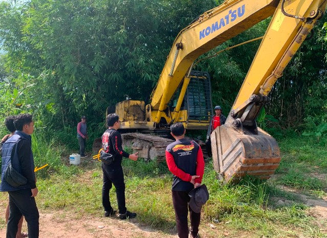 Terdesak Ekonomi, Komplotan Pencuri Excavator Ditangkap Polisi